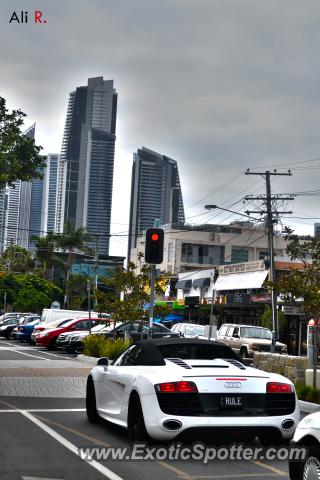 Audi R8 spotted in Gold Coast, Australia