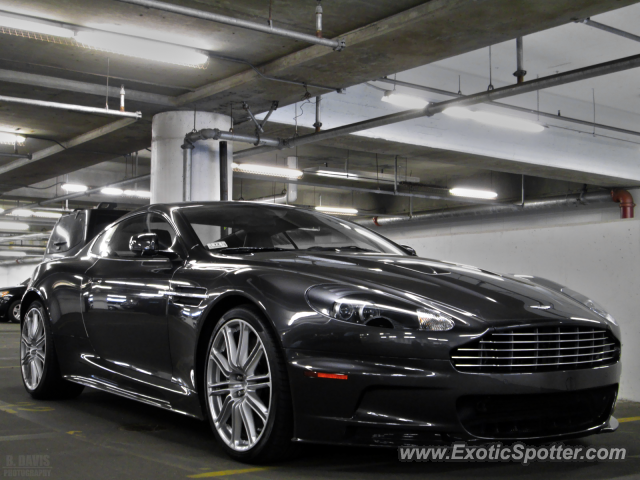 Aston Martin DBS spotted in Boston, Massachusetts