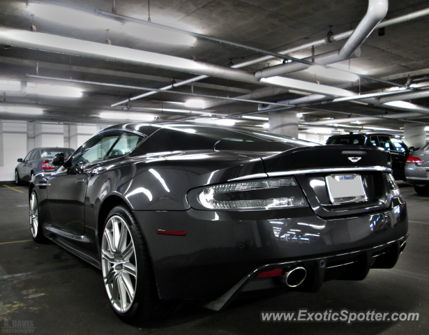 Aston Martin DBS spotted in Boston, Massachusetts