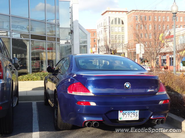 BMW M6 spotted in Bethesda, Maryland