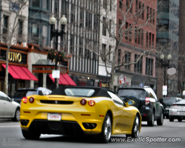 Ferrari F430 spotted in Boston, Massachusetts