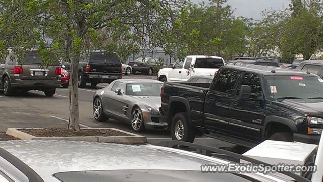 Mercedes SLS AMG spotted in Riverside, California