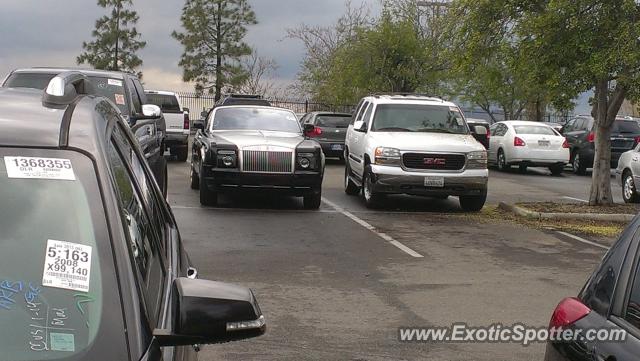 Rolls Royce Phantom spotted in Riverside, California