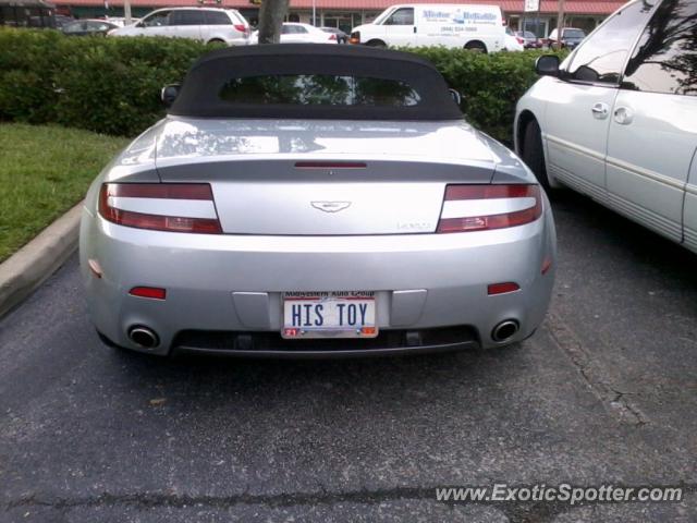 Aston Martin Vantage spotted in Jacksonville, Delaware