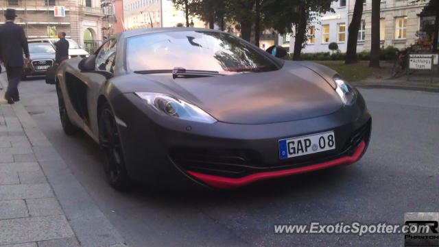 Mclaren MP4-12C spotted in Munich, Germany