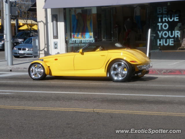Plymouth Prowler spotted in Beverly Hills, California