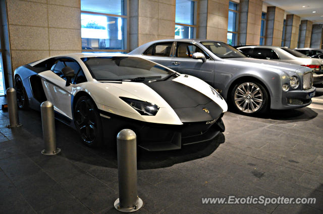 Lamborghini Aventador spotted in Bukit Bintang KL, Malaysia