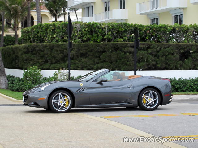 Ferrari California spotted in Palm Beach, Florida