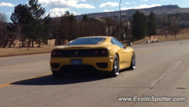 Ferrari 360 Modena spotted in Highlands ranch, Colorado