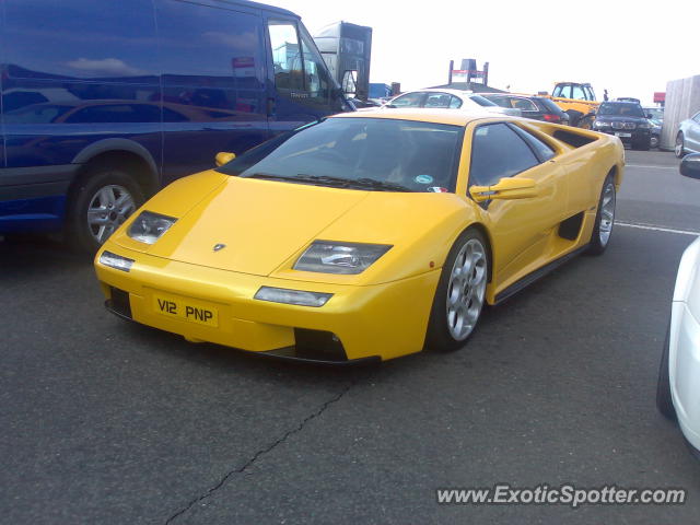 Lamborghini Diablo spotted in Brands Hatch, United Kingdom