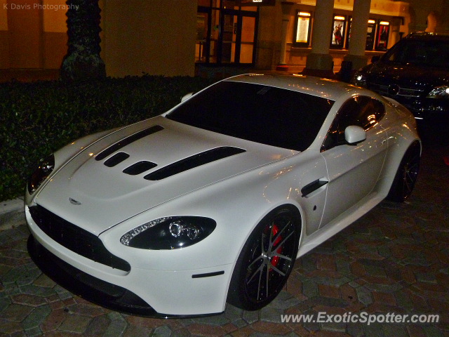 Aston Martin Vantage spotted in Boca Raton, Florida