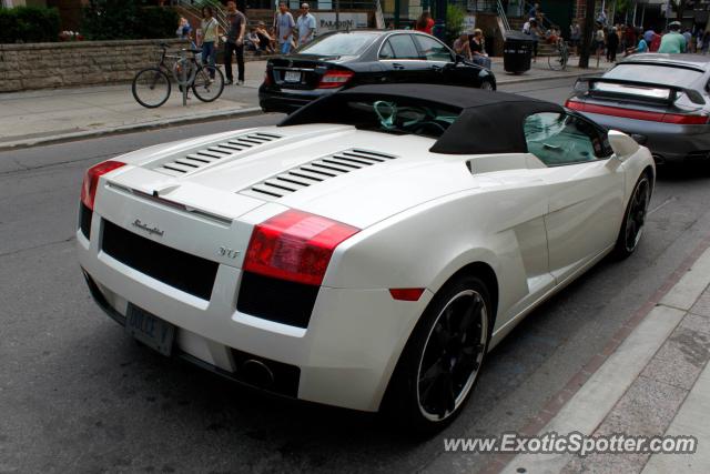 Lamborghini Gallardo spotted in Toronto, ON, Canada