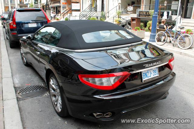 Maserati GranTurismo spotted in Toronto, ON, Canada