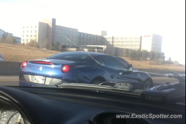 Ferrari California spotted in Highlands Ranch, Colorado