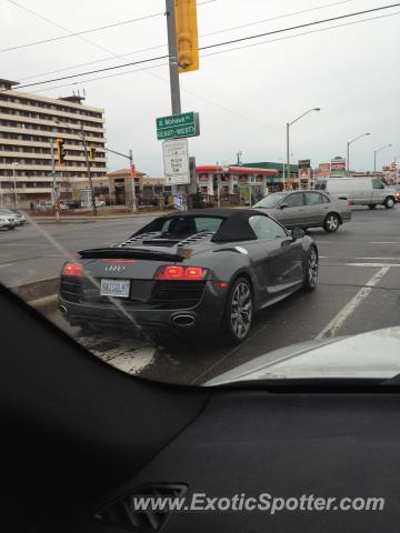 Audi R8 spotted in Hamilton, Canada