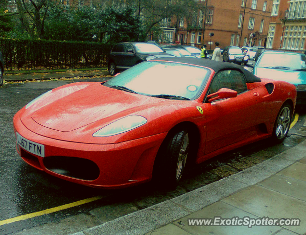 Ferrari F430 spotted in London, United Kingdom