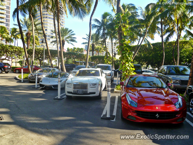 Ferrari FF spotted in Bal Harbour, Florida