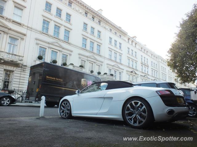 Audi R8 spotted in London, United Kingdom