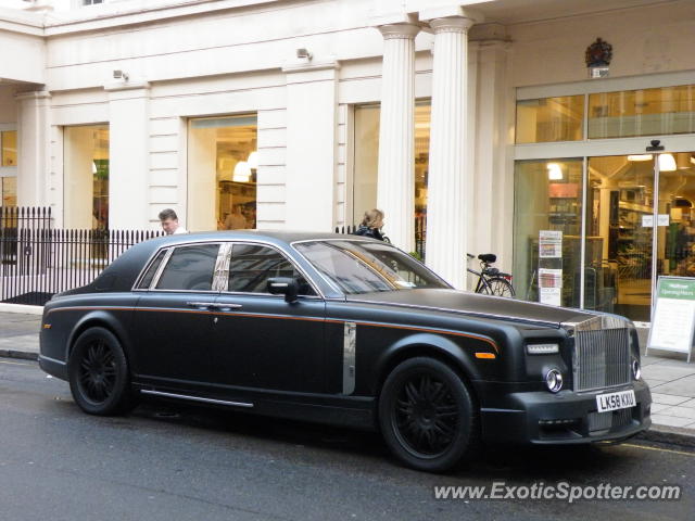 Rolls Royce Phantom spotted in London, United Kingdom