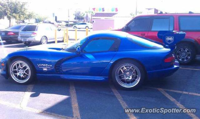 Dodge Viper spotted in Las Vegas, Nevada