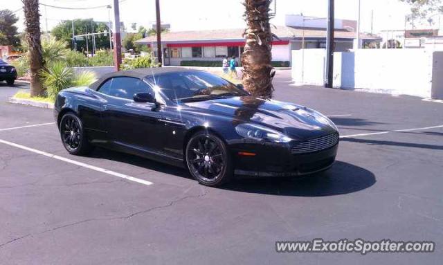 Aston Martin DB9 spotted in Las Vegas, Nevada