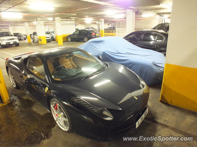 Ferrari 458 Italia spotted in London, United Kingdom