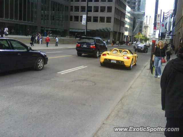 Porsche Carrera GT spotted in Toronto, Canada