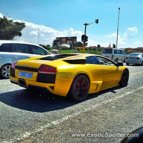 Lamborghini Murcielago spotted in Johannesburg, South Africa