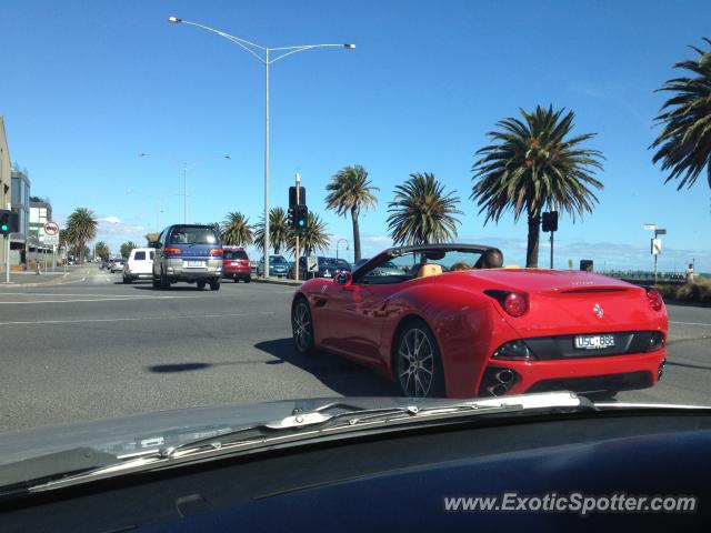 Ferrari California spotted in Melbourne, Australia