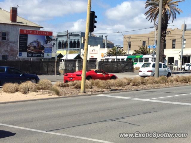 Ferrari 458 Italia spotted in Melbourne, Australia