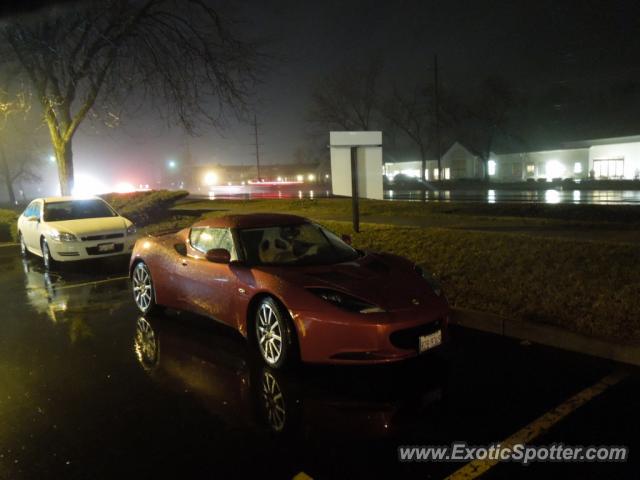 Lotus Evora spotted in Barrington, Illinois