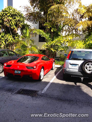 Ferrari 458 Italia spotted in Miami, Florida