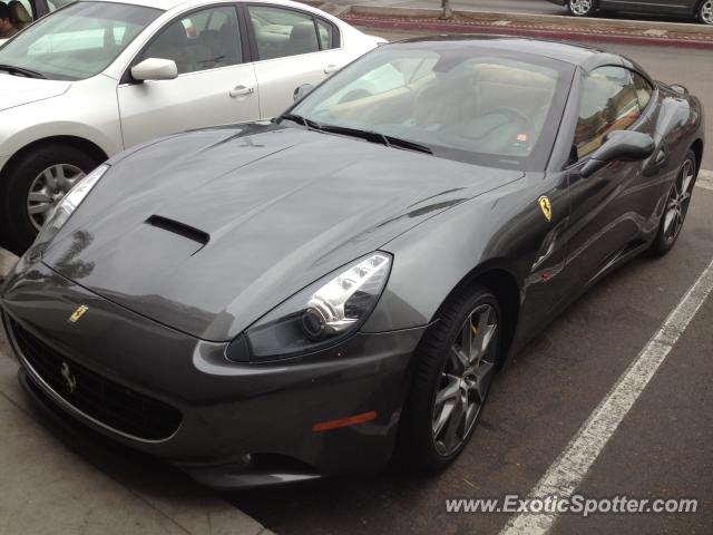 Ferrari California spotted in Del Mar, California