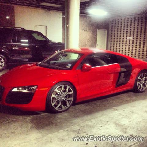 Audi R8 spotted in Austin, Texas