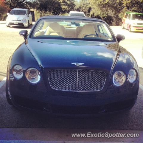 Bentley Continental spotted in Austin, Texas
