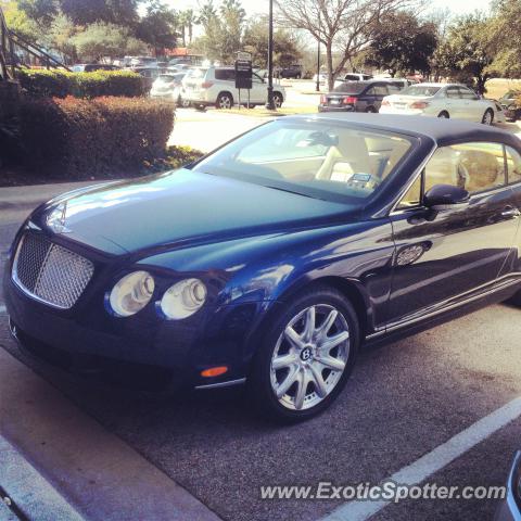 Bentley Continental spotted in Austin, Texas