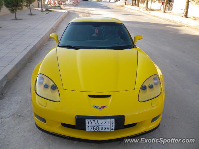 Chevrolet Corvette Z06 spotted in Amman, Jordan