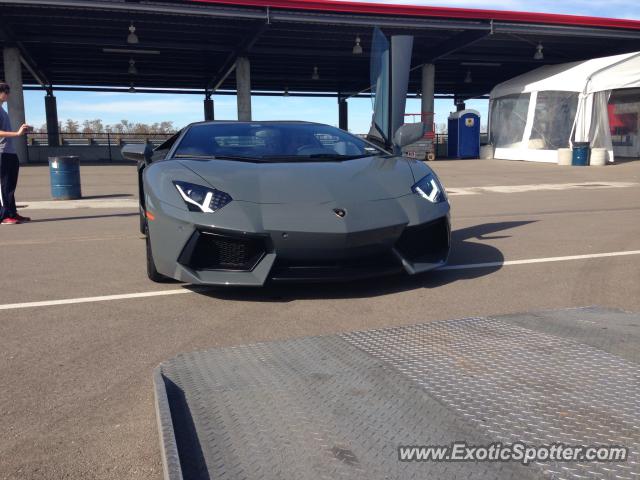 Lamborghini Aventador spotted in Westbank, Louisiana