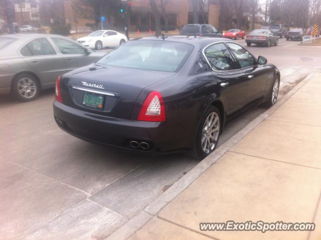 Maserati Quattroporte spotted in Cherry Creek, Colorado