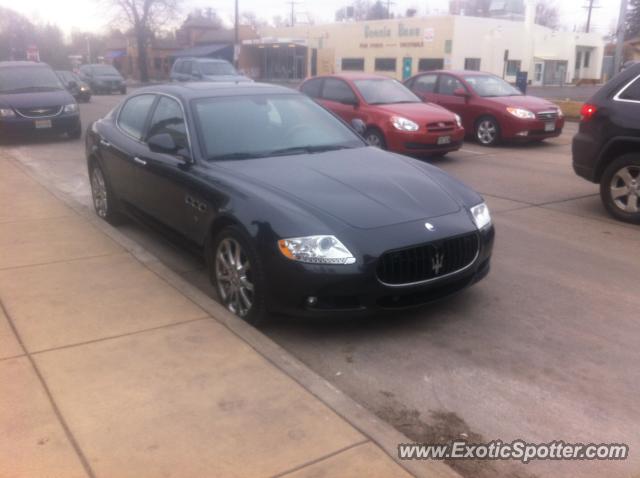 Maserati Quattroporte spotted in Cherry Creek, Colorado