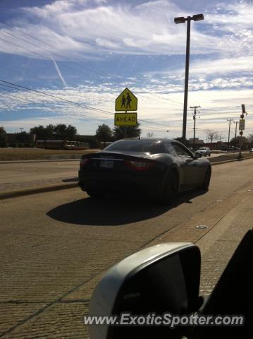 Maserati GranTurismo spotted in Dallas, Texas