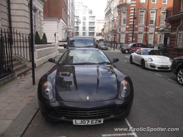 Ferrari 599GTB spotted in London, United Kingdom