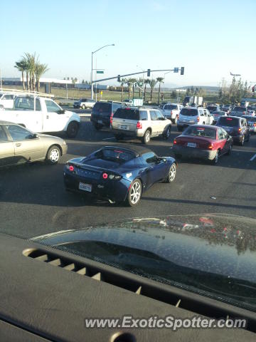 Tesla Roadster spotted in Ontario, California