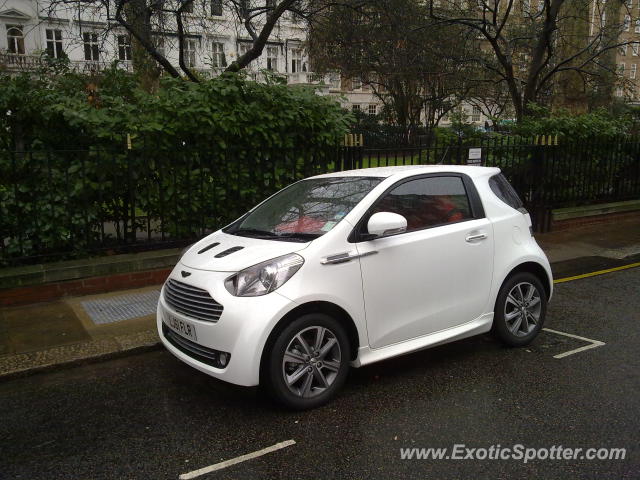 Aston Martin Cygnet spotted in London, United Kingdom