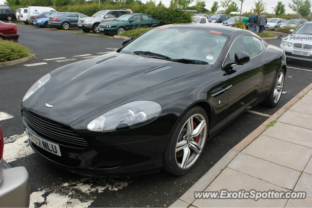 Aston Martin DB9 spotted in Gaydon, United Kingdom