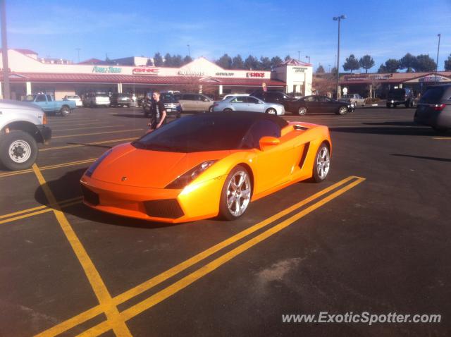 Lamborghini Gallardo spotted in Castle Rock, Colorado