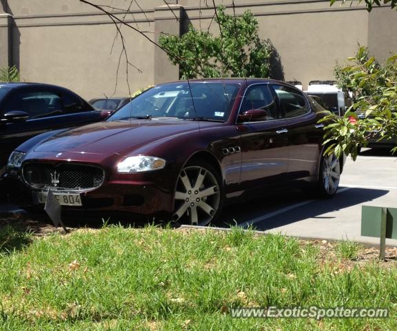 Maserati Quattroporte spotted in Melbourne, Australia