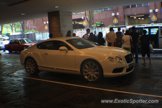 Bentley Continental spotted in Orchard Road, Singapore