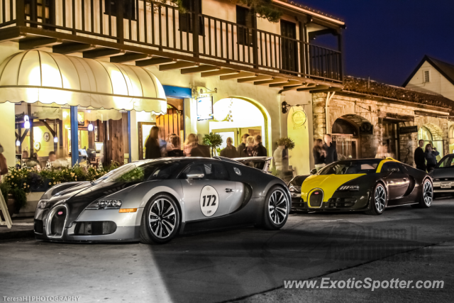 Bugatti Veyron spotted in Carmel, California