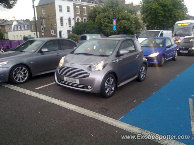 Aston Martin Cygnet spotted in London, United Kingdom